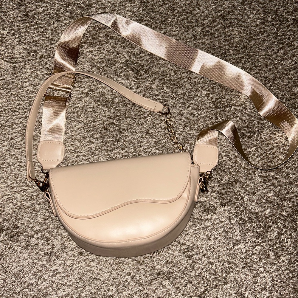 Nude Crossbody Bag